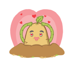 Popo tato + sticker #12631064