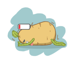 Popo tato + sticker #12631068