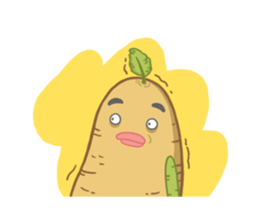 Popo tato + sticker #12631075