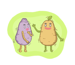 Popo tato + sticker #12631076