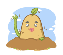 Popo tato + sticker #12631077