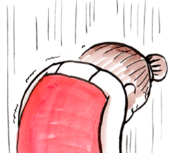 DARADARA GORILLA Sticker sticker #12631186