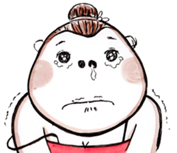 DARADARA GORILLA Sticker sticker #12631189