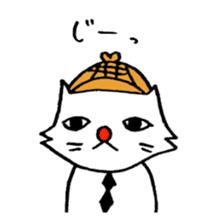 cat's pad detective 2 sticker #12631386
