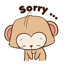 Spike the cheeky monkey sticker #12631609