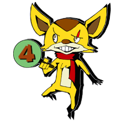 Yuruyuru Spanky Sticker 4