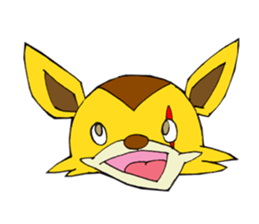 Yuruyuru Spanky Sticker 4 sticker #12631828