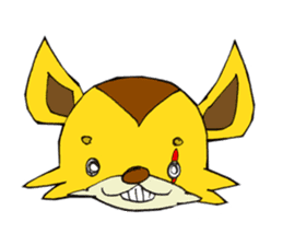 Yuruyuru Spanky Sticker 4 sticker #12631831