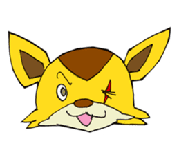 Yuruyuru Spanky Sticker 4 sticker #12631832