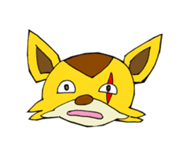 Yuruyuru Spanky Sticker 4 sticker #12631833