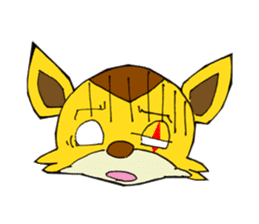 Yuruyuru Spanky Sticker 4 sticker #12631834