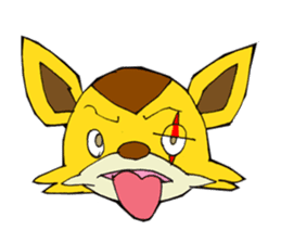 Yuruyuru Spanky Sticker 4 sticker #12631835