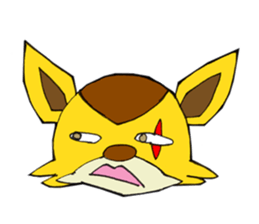 Yuruyuru Spanky Sticker 4 sticker #12631838