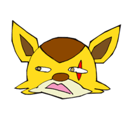 Yuruyuru Spanky Sticker 4 sticker #12631838