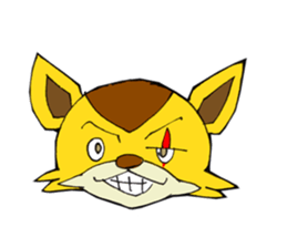 Yuruyuru Spanky Sticker 4 sticker #12631839