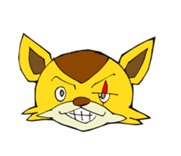 Yuruyuru Spanky Sticker 4 sticker #12631839