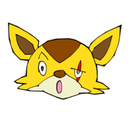 Yuruyuru Spanky Sticker 4 sticker #12631840