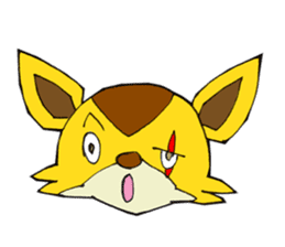 Yuruyuru Spanky Sticker 4 sticker #12631840