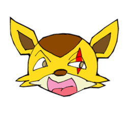 Yuruyuru Spanky Sticker 4 sticker #12631841