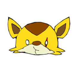 Yuruyuru Spanky Sticker 4 sticker #12631843