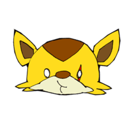 Yuruyuru Spanky Sticker 4 sticker #12631843