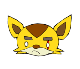 Yuruyuru Spanky Sticker 4 sticker #12631846