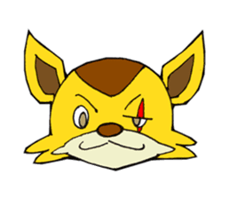 Yuruyuru Spanky Sticker 4 sticker #12631847