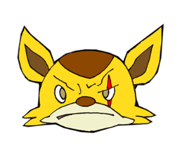 Yuruyuru Spanky Sticker 4 sticker #12631848