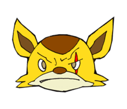 Yuruyuru Spanky Sticker 4 sticker #12631848