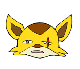 Yuruyuru Spanky Sticker 4 sticker #12631849