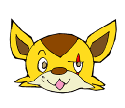 Yuruyuru Spanky Sticker 4 sticker #12631852