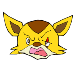 Yuruyuru Spanky Sticker 4 sticker #12631853