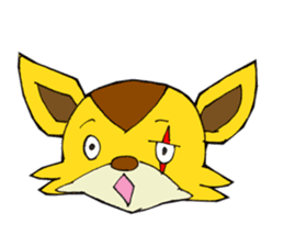 Yuruyuru Spanky Sticker 4 sticker #12631855