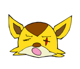 Yuruyuru Spanky Sticker 4 sticker #12631860