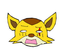 Yuruyuru Spanky Sticker 4 sticker #12631861