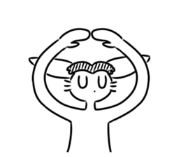 True parrots and rabbit cute sticker(rev sticker #12631898