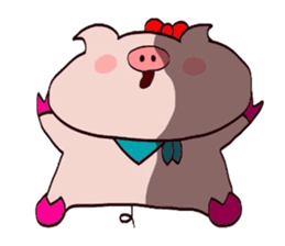 Butako no mainichi 17 sticker #12632081