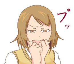 High school girls Nao3 sticker #12632144