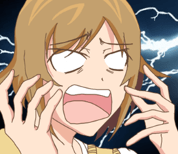 High school girls Nao3 sticker #12632152