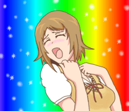 High school girls Nao3 sticker #12632153