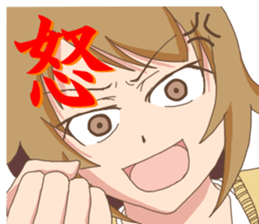 High school girls Nao3 sticker #12632157