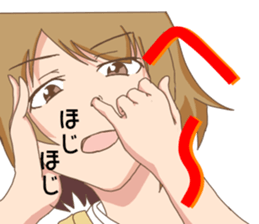 High school girls Nao3 sticker #12632166