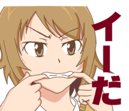 High school girls Nao3 sticker #12632175