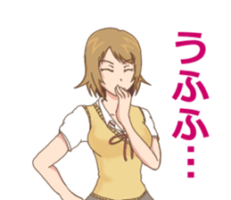 High school girls Nao3 sticker #12632180