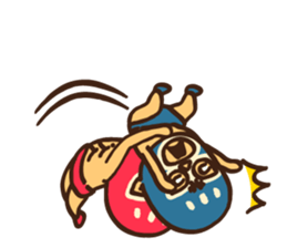 Mask seniors 2R sticker #12632213