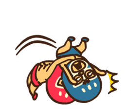 Mask seniors 2R sticker #12632213