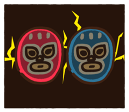 Mask seniors 2R sticker #12632218