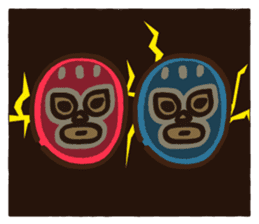 Mask seniors 2R sticker #12632218