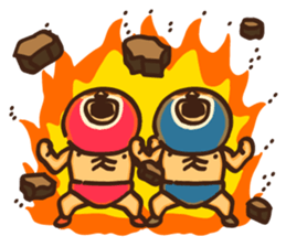 Mask seniors 2R sticker #12632219