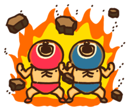 Mask seniors 2R sticker #12632219